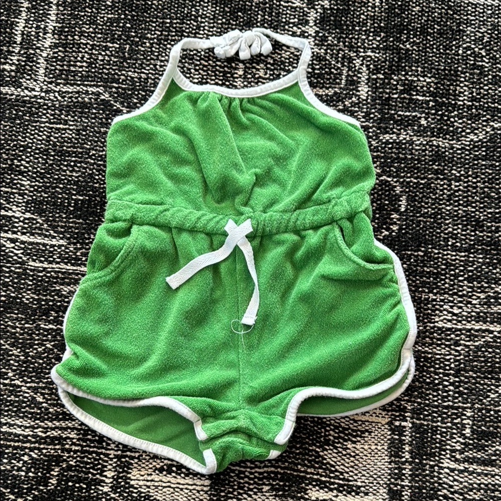 Janie and Jack terrycloth romper